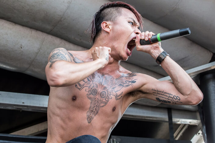 Crossfaith on Vans Warped Tour